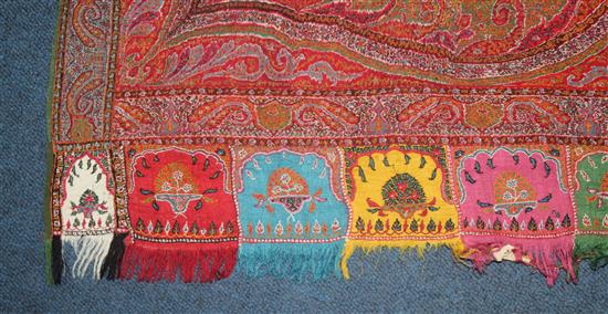 A French Exhibition Kashmiri shawl,